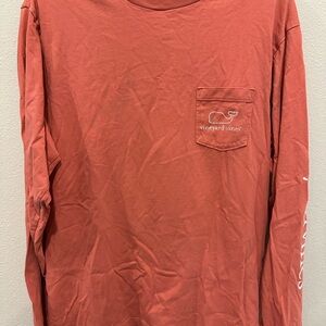 Vineyard Vines Brown Long Sleeve Tee